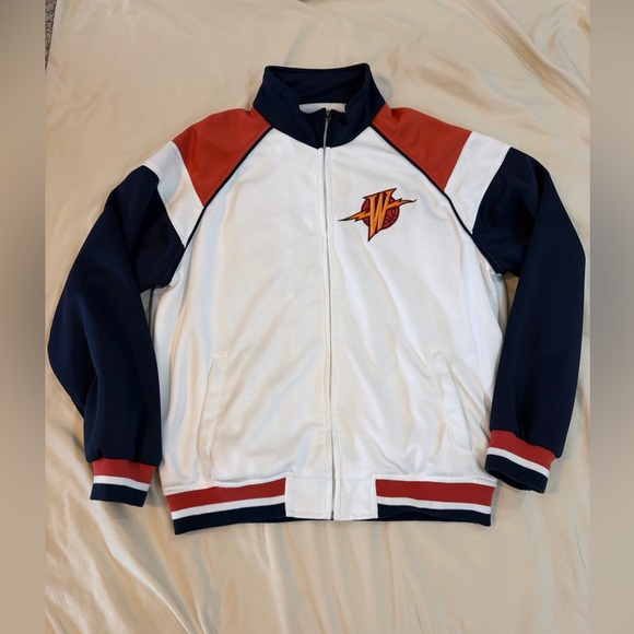 Rare Golden State Warriors Vintage Logo Jacket G-III Sports by Carl Banks XL